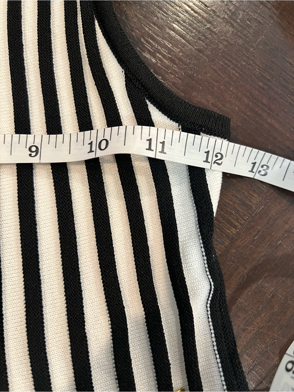 CoMMENSE Striped Knit Co-ord Set
COLOR - Black and White NWT Size Medium - Picture 8 of 11